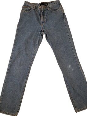 Calvin Klein Blue Jeans Women's Heavy Denim US 6 High Waisted Classic Fit